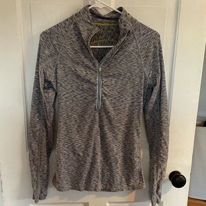 Athleta Mendoza space dye 1/2 zip pullover